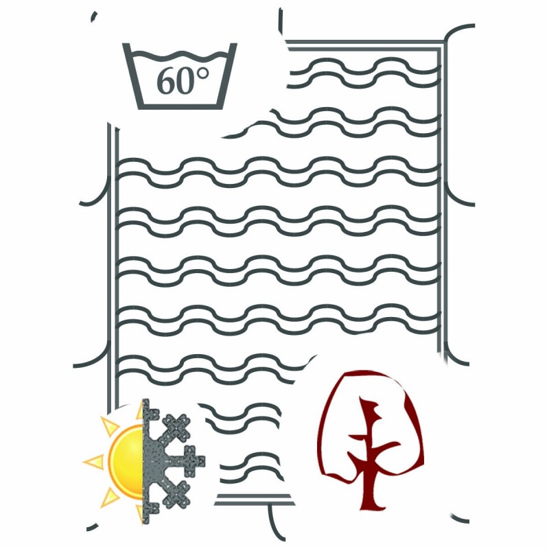 europe & nature Couette en cellulose - Toute l'année