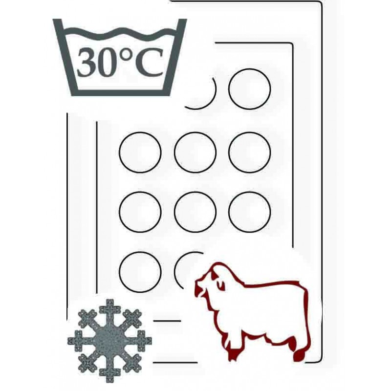 europe & nature Couette en laine lavable - Hiver