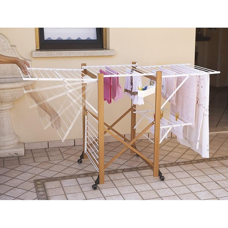 Europe & Nature Etendoir à Linge Naturel - Gab