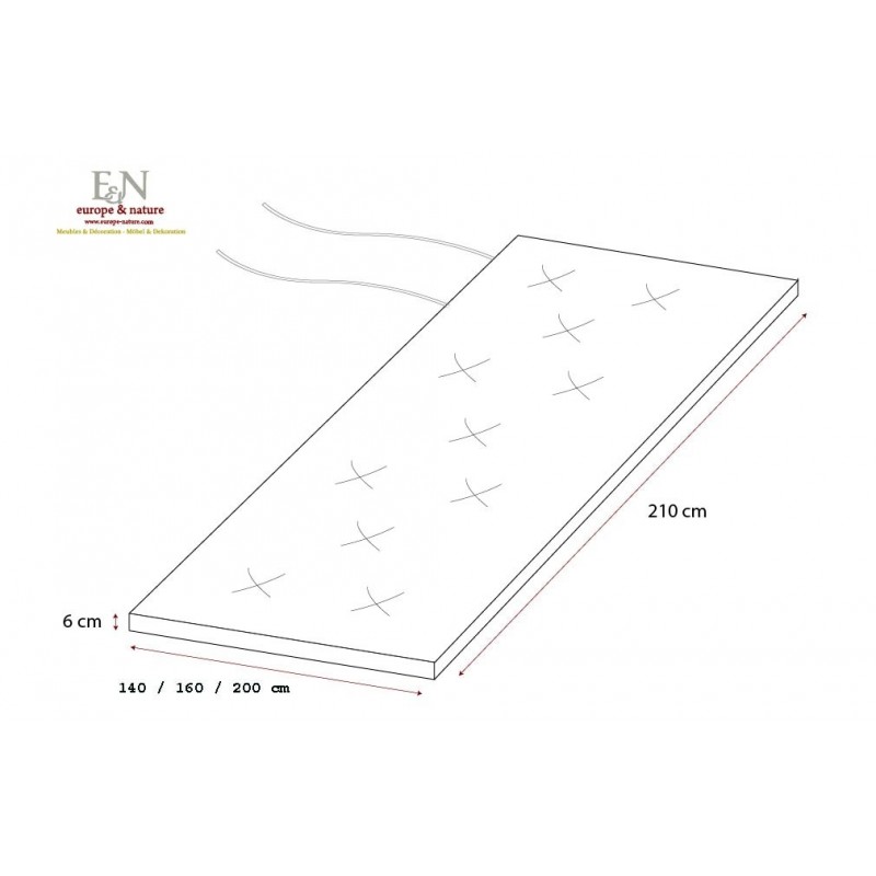 Europe & Nature Matelas Shiatsu