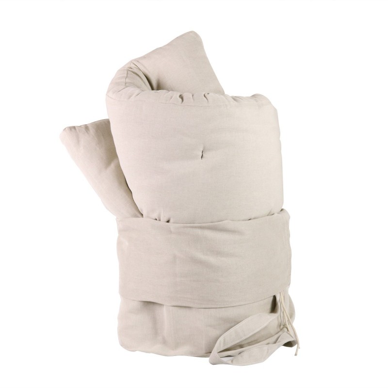 europe & nature Matelas Futon - Futon d'appoint - LIN - 70/80/90/140-200