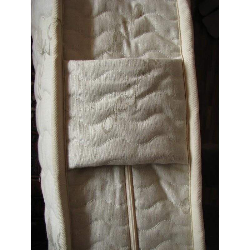 Europe & Nature Matelas Latex Naturel + Coton Organique