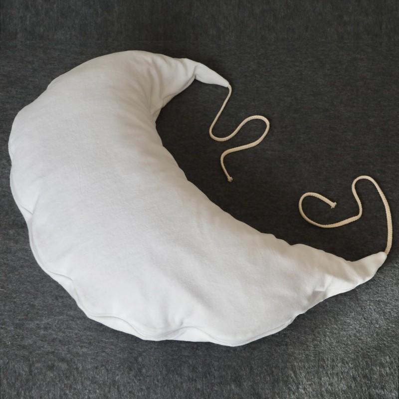 Europe & Nature Petit Coussin D'allaitement En Coton Et Laine Bio