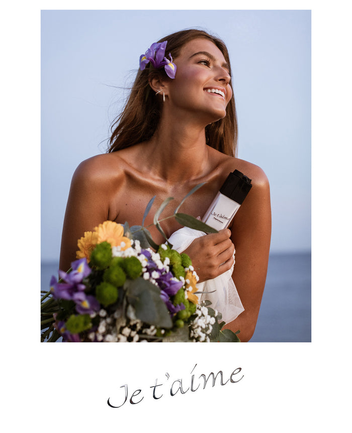 Evaflor Paris JE T'AIME Capricieuse • Coffret Eau De Parfum 100 Ml Vapo De Sac 12 Ml Et Une Serviette • Parfum Femme