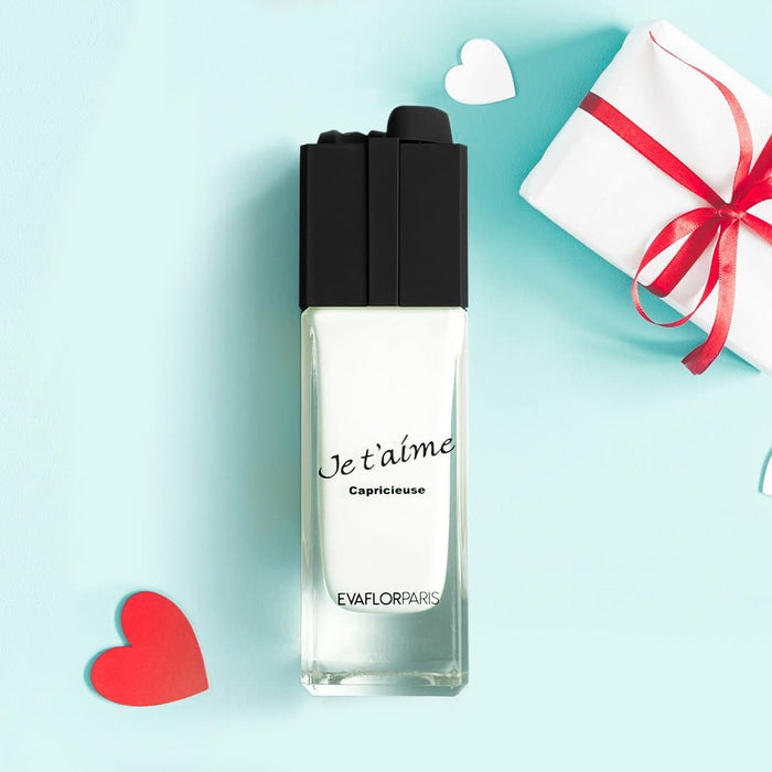 Evaflor Paris JE T'AIME Capricieuse • Coffret Eau De Parfum 100 Ml + Vapo De Sac 12 Ml + Miniature 10 Ml • Parfum Femme