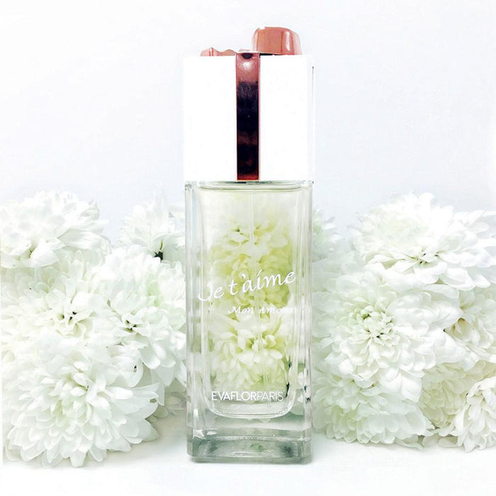 Evaflor Paris JE T'AIME Mon Amour • Coffret Eau De Parfum 100 Ml Et Vapo De Sac 12 Ml • Parfum Femme