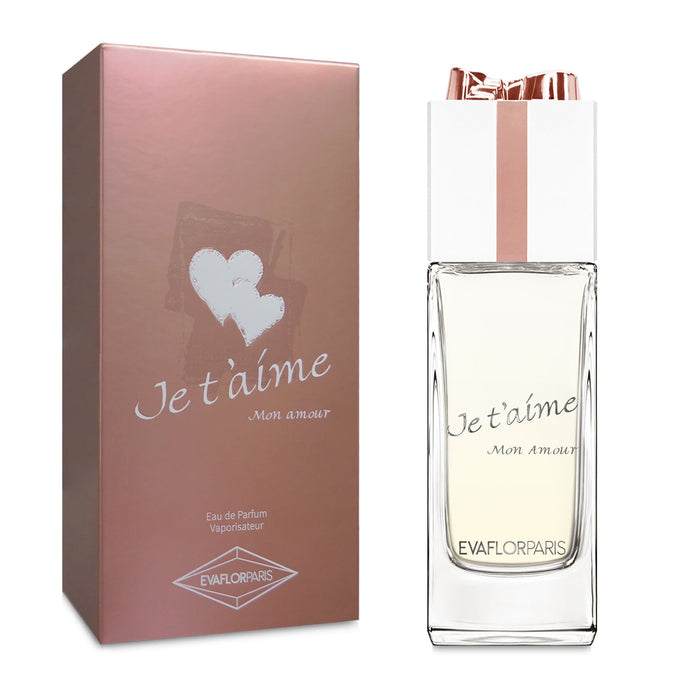 Evaflor Paris JE T'AIME Mon Amour • Eau De Parfum 100 Ml • Parfum Femme