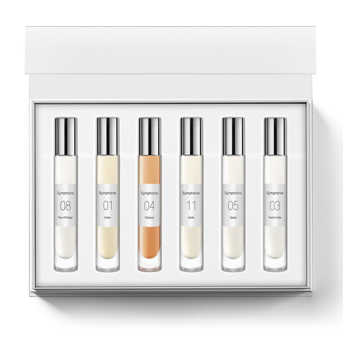 evaflor paris Offre Découverte -50% • Coffret Symphonie • 6 Vaporisateurs 10 ml Femme