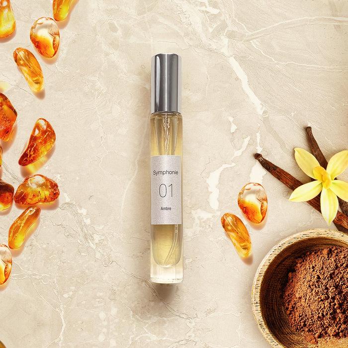 Evaflor Paris SYMPHONIE 01 Ambre • Vapo De Sac 10 Ml • Parfum Femme