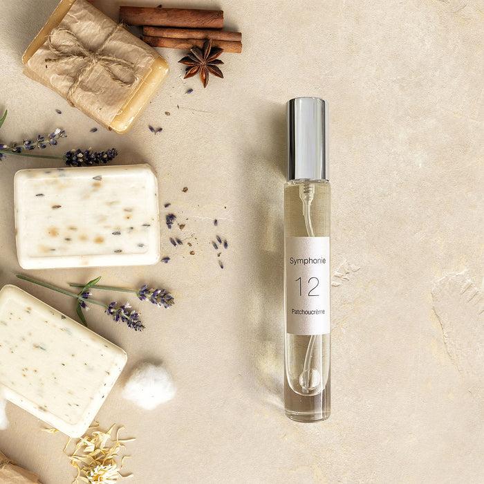 Evaflor Paris SYMPHONIE 12 Patchoucrème • Vapo De Sac 10 Ml • Parfum Femme