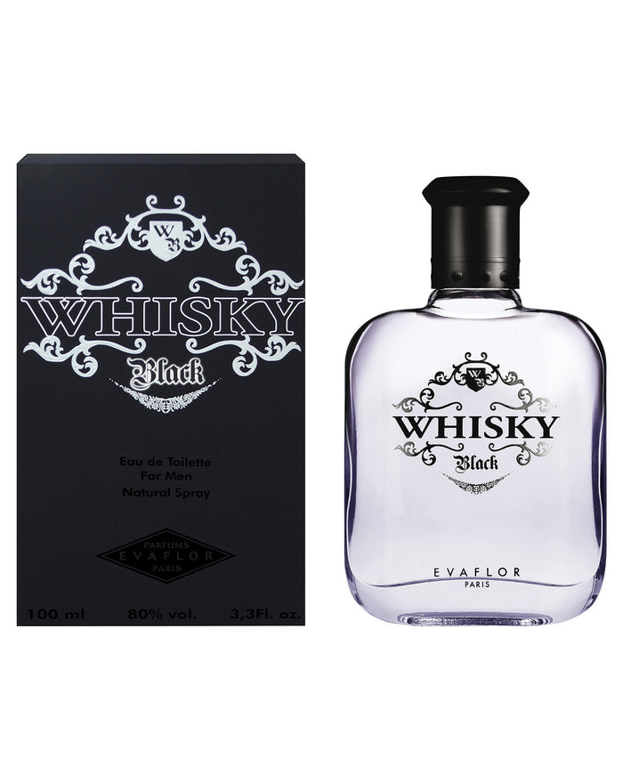 Evaflor Paris WHISKY BLACK • Eau De Toilette 100 Ml • Parfum Homme