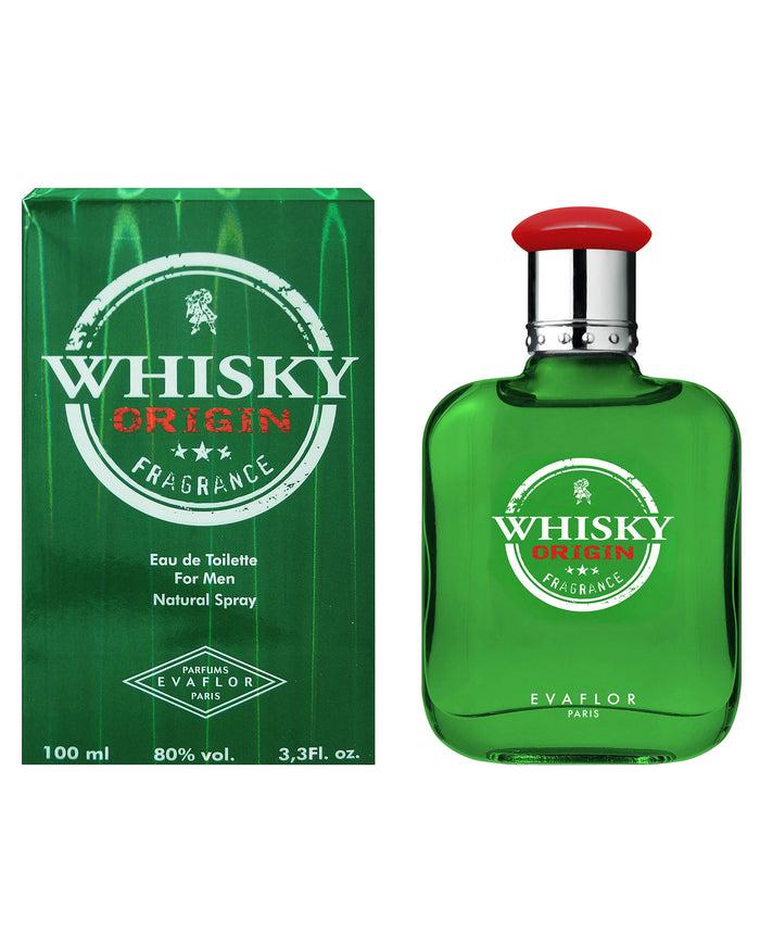 Evaflor Paris WHISKY ORIGIN • Eau De Toilette 100 Ml • Parfum Homme