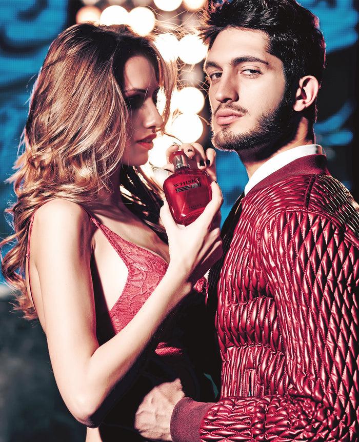 Evaflor Paris WHISKY RED • Coffret Eau De Toilette 100 Ml Parfum De Voyage 20 Ml Et Une Miniature 10 Ml • Parfum Homme