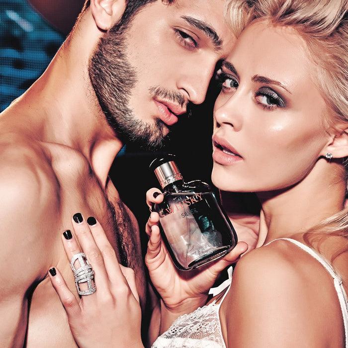 Evaflor Paris WHISKY SILVER • Coffret Eau De Toilette 100 Ml Une Serviette Et Un Money Clip • Parfum Homme