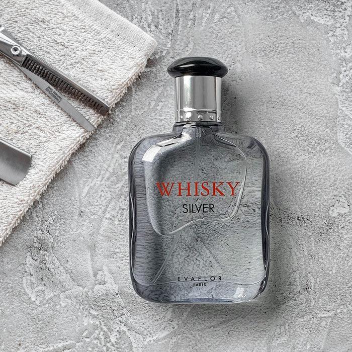 Evaflor Paris WHISKY SILVER • Eau De Toilette 100 Ml • Parfum Homme