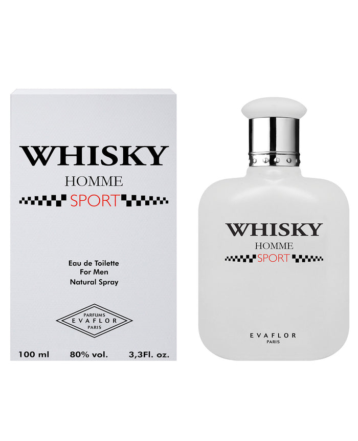 Evaflor Paris WHISKY SPORT • Eau De Toilette 100 Ml • Parfum Homme