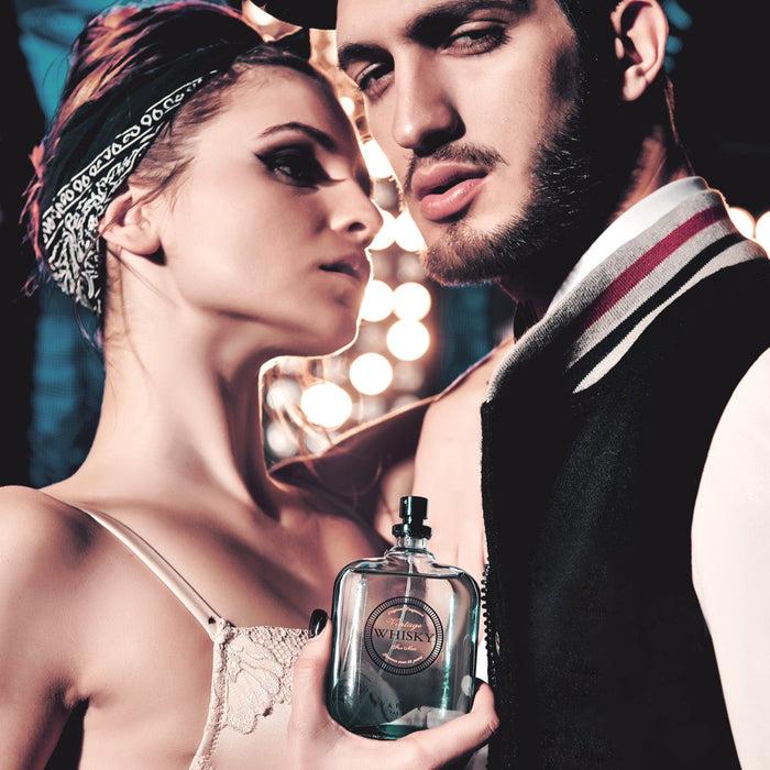 Evaflor Paris WHISKY VINTAGE • Coffret Eau De Toilette 100 Ml Une Serviette Et Un Money Clip • Parfum Homme