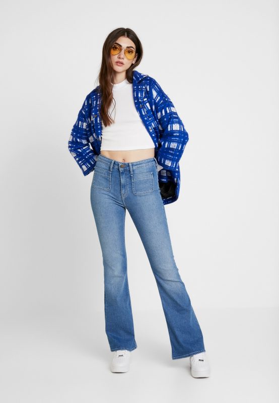 even&odd 2 PACK – T-shirt à manches longues – white/black Even&Odd déstockage