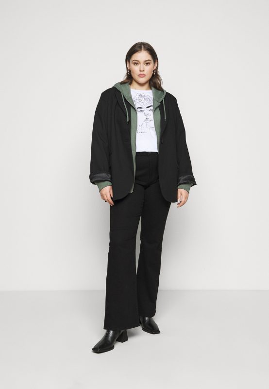 Even&odd BASIC HOODIE JACKET WITH POCKETS – Sweat à Capuche Even&Odd En Remise