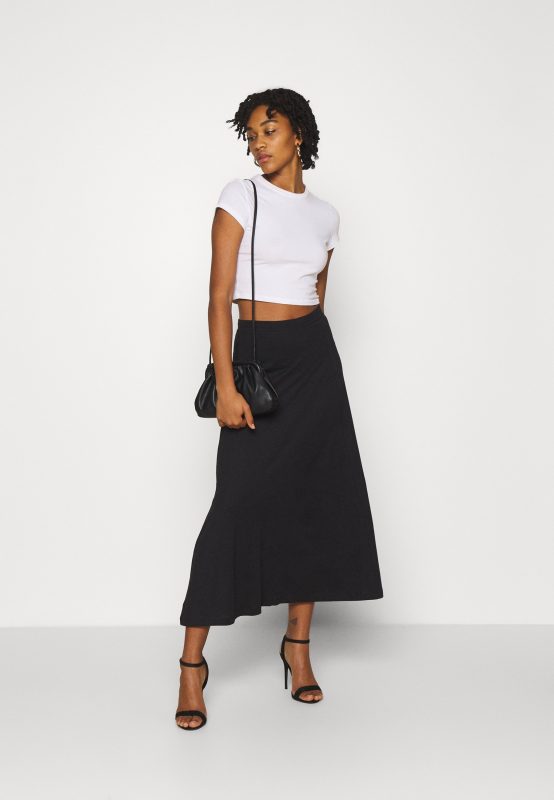 even&odd Basic maxi skirt – Jupe trapèze Even&Odd moins cher
