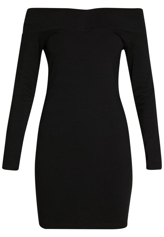Even&odd BASIC – OFF-SHOULDER MINI LONG SLEEVES DRESS – Robe Fourreau Even&Odd Pas Cher