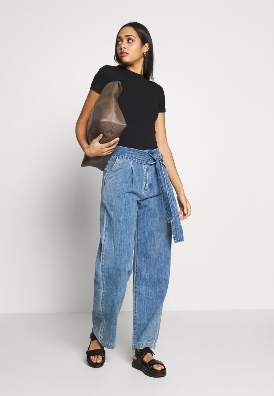 Even&odd T-shirt Basique – Black Even&Odd Moins Cher