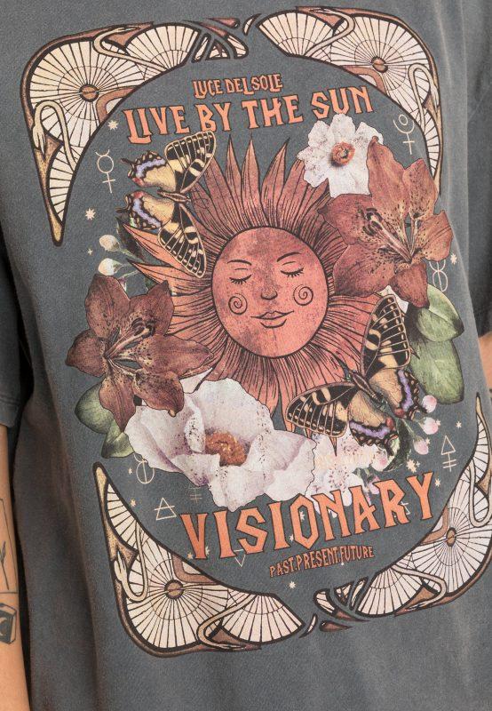 Even&odd T-shirt Imprimé – Black Even&Odd Soldes