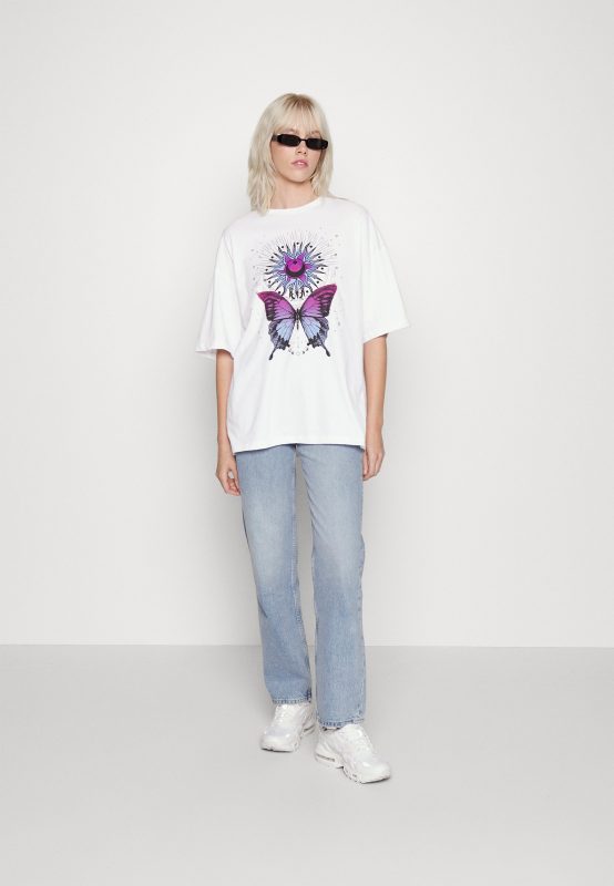 even&odd T-shirt imprimé – white Even&Odd rabais