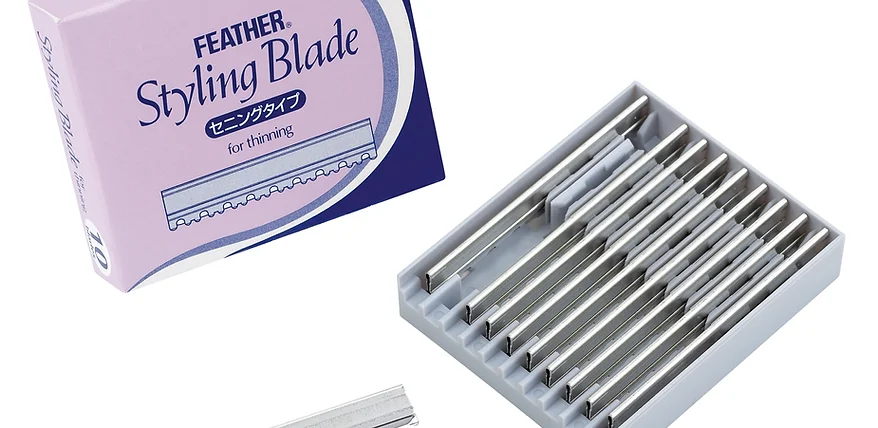 fejic FEATHER Styling Blades THINNING