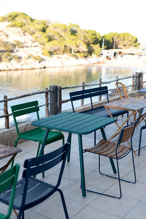 Fermob TABLE 4 PIEDS 80 X 80 CM