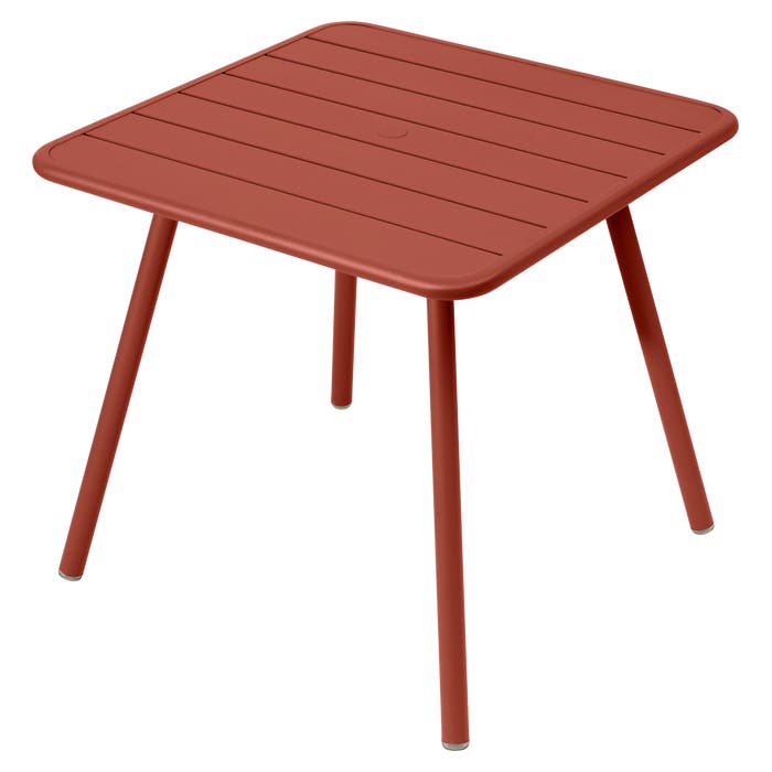 fermob TABLE 4 PIEDS 80 X 80 CM