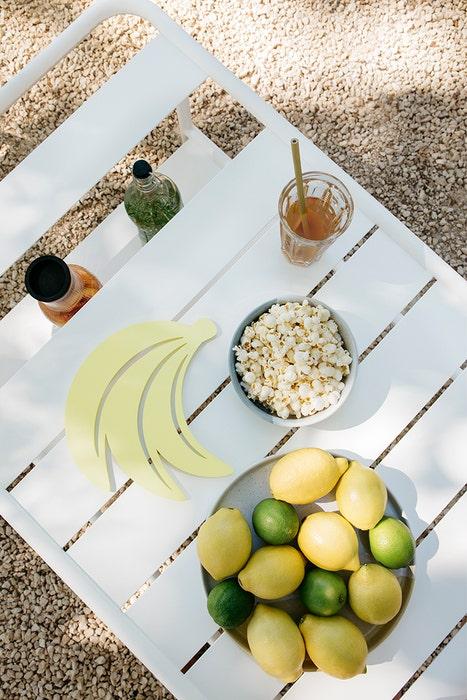 Fermob TABLE BASSE À ROUES 105 X 72 CM