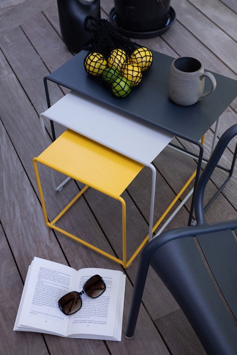 Fermob TRILOGIE DE TABLES BASSES GIGOGNES