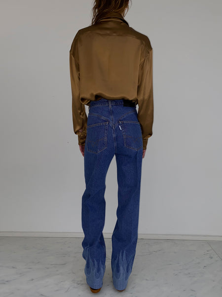 Filles A Papa CHEMISE TORNADO EN SOIE