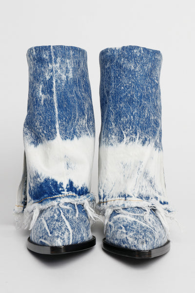 Filles A Papa INDIANA BASSES DENIM BLEU CLAIR