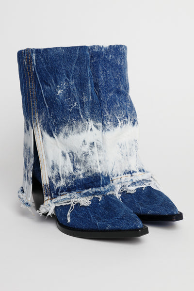Filles A Papa INDIANA BASSES DENIM BLEU INDIGO