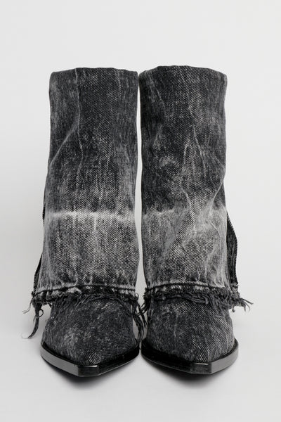 Filles A Papa INDIANA BASSES DENIM NOIR