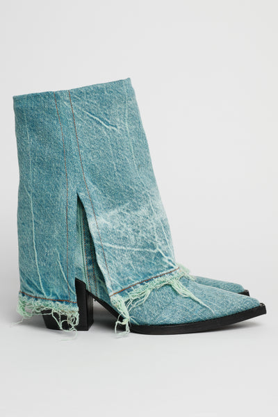 filles a papa INDIANA BASSES DENIM VERT