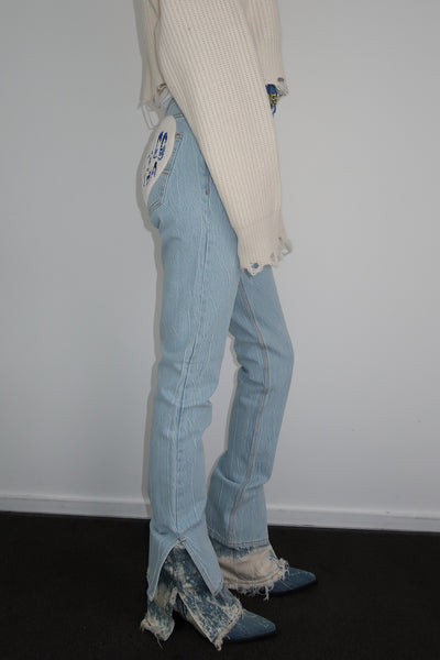Filles A Papa JEANS COEUR