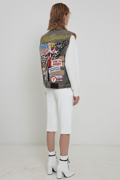 Filles A Papa MOTOCROSS Gris