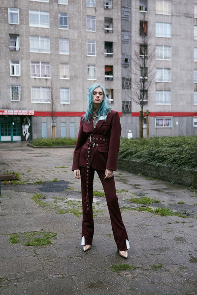 Filles A Papa RILEY BURGUNDY