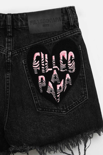 Filles A Papa ROMEO BLACK SHORT