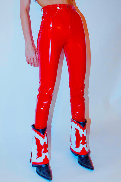 Filles A Papa TEXAS BASSE BLANC/ROUGE