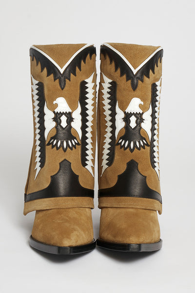 Filles A Papa TEXAS BASSES EN DAIM CAMEL