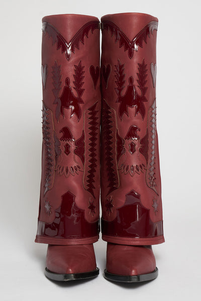 Filles A Papa TEXAS HAUTE BORDEAUX