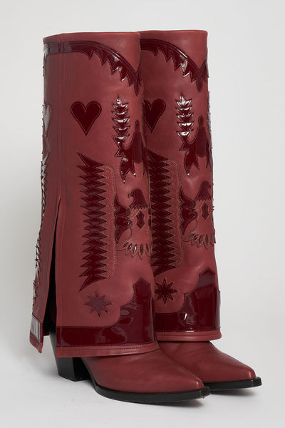Filles A Papa TEXAS HAUTE BORDEAUX