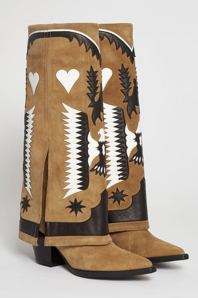 Filles A Papa TEXAS HAUTE CAMEL