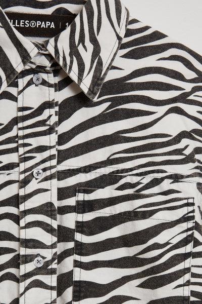 Filles A Papa VOLK BLACK ZEBRA