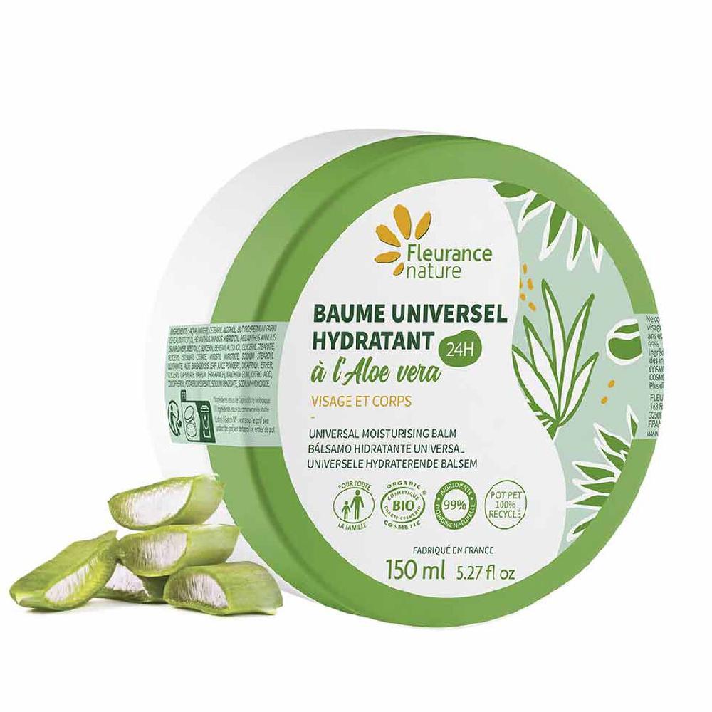 fleurance nature Baume universel hydratant 24h à l'Aloe vera fleurance nature Baume universel hydratant 24h à l'Aloe vera