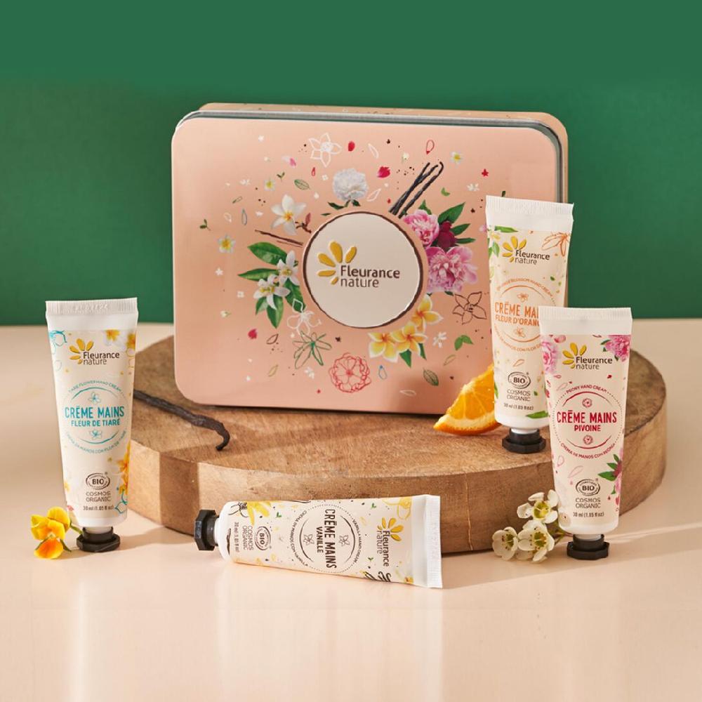 fleurance nature Coffret de crèmes mains Évasion florale